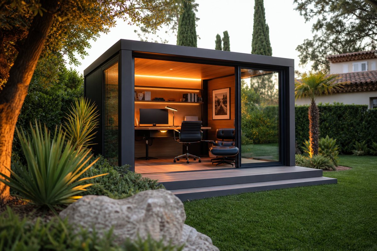 Réalisation de studio de jardin StudiJardin