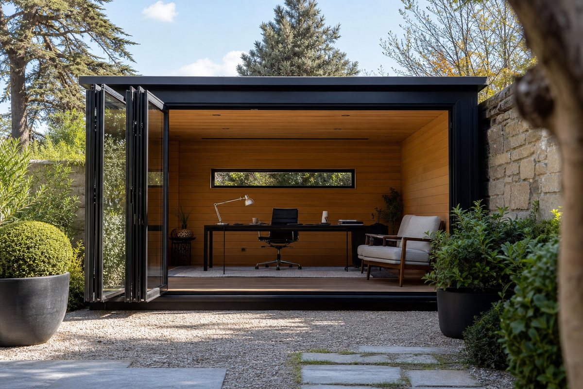 Réalisation de studio de jardin StudiJardin