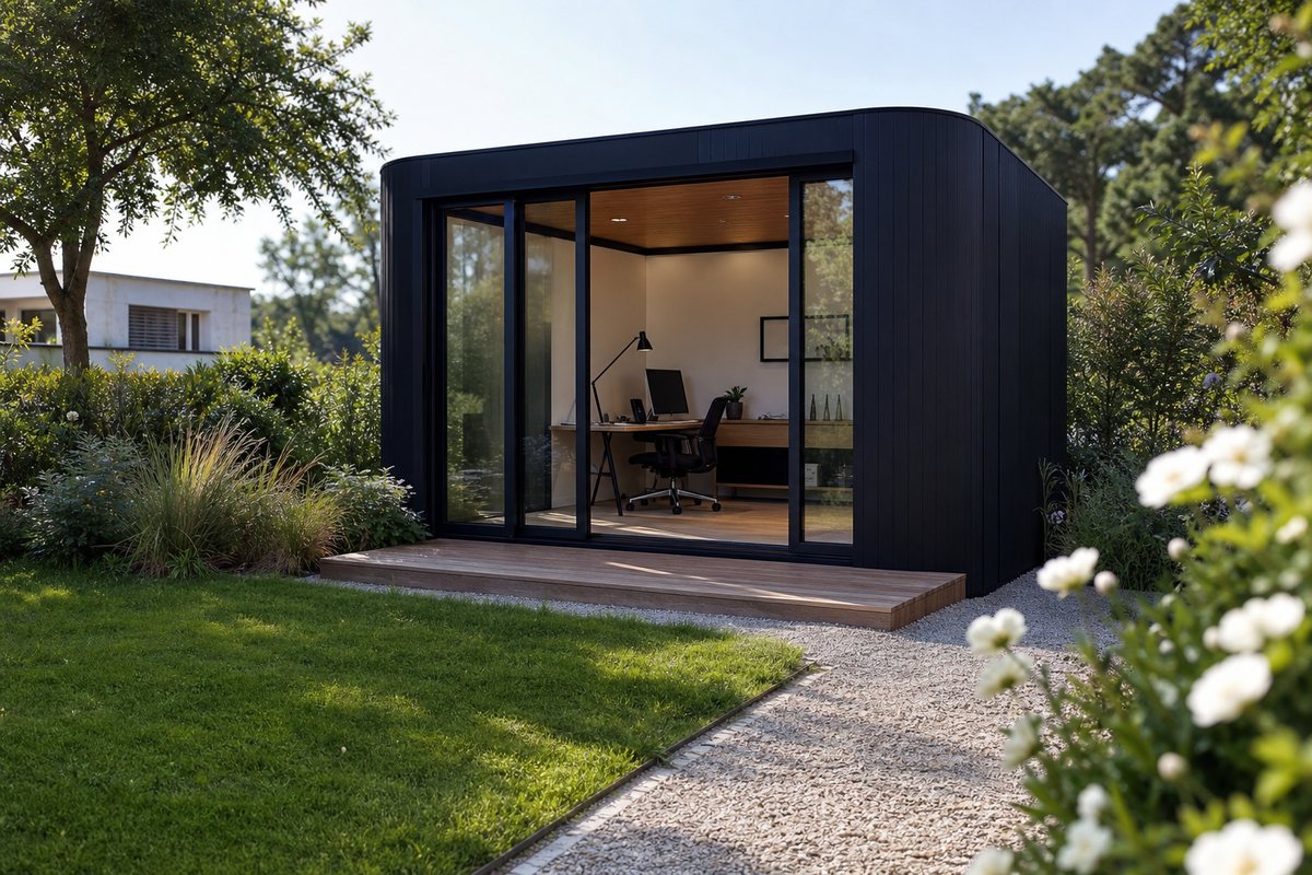 Réalisation de studio de jardin StudiJardin